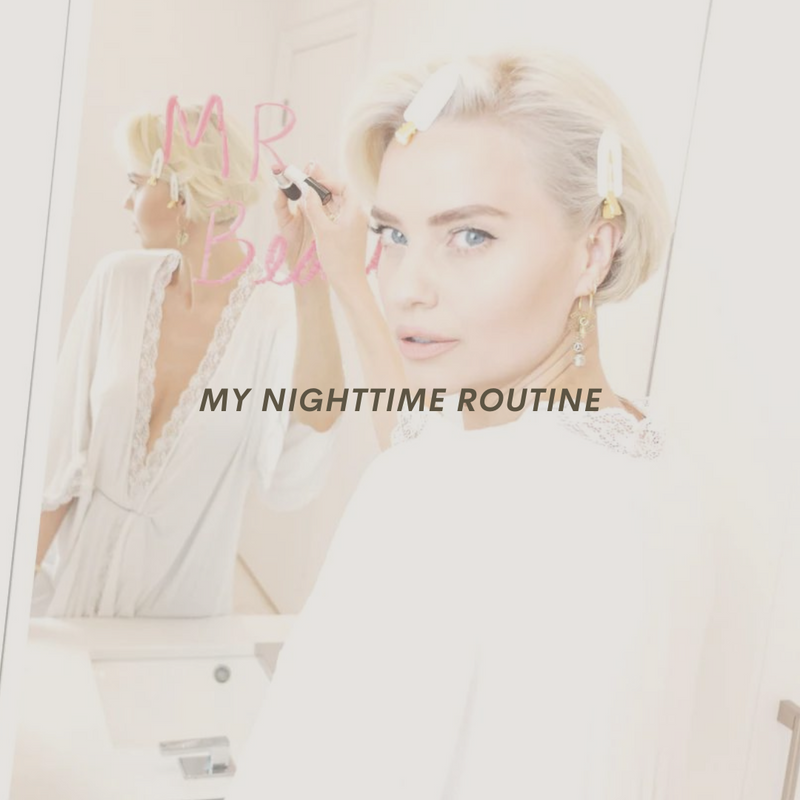 My nighttime routine