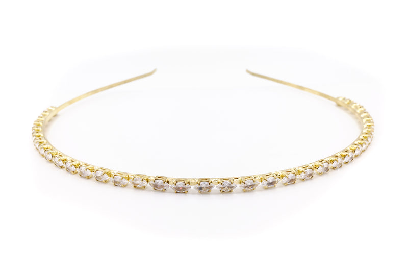 Marquise-Cut CZ Headband